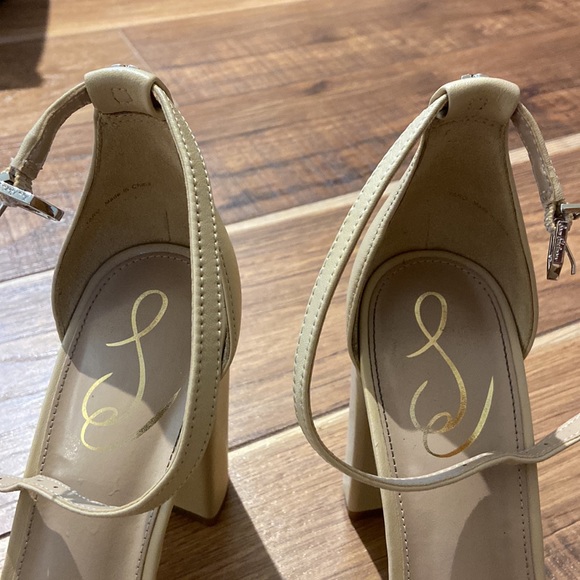 Sam Edelman Yaro Ankle Strap Sandal Heels - Picture 5 of 14